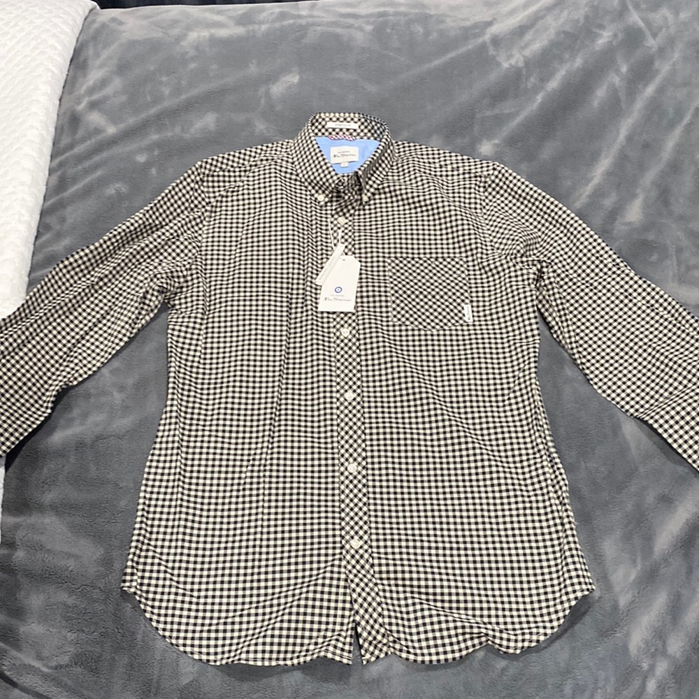 Ben Sherman Button Dress Shirt New